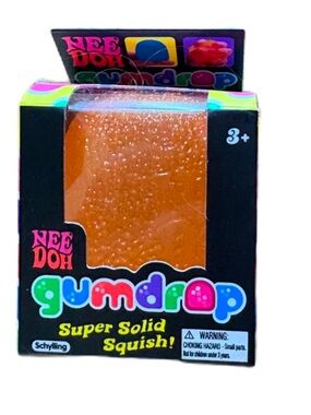 Needoh Gumdrop Super Solid Squish - Orange
New!